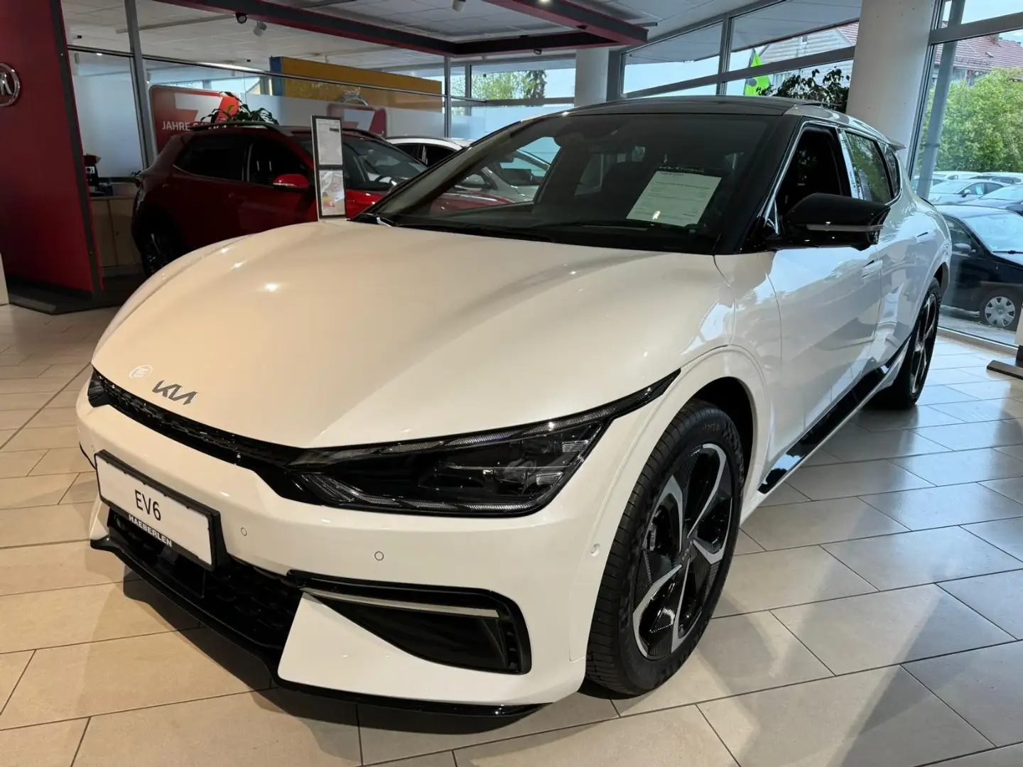 Kia EV6 77,4 kw/H GT-Line **SOFORT VERFÜGBAR** Weiß - 2