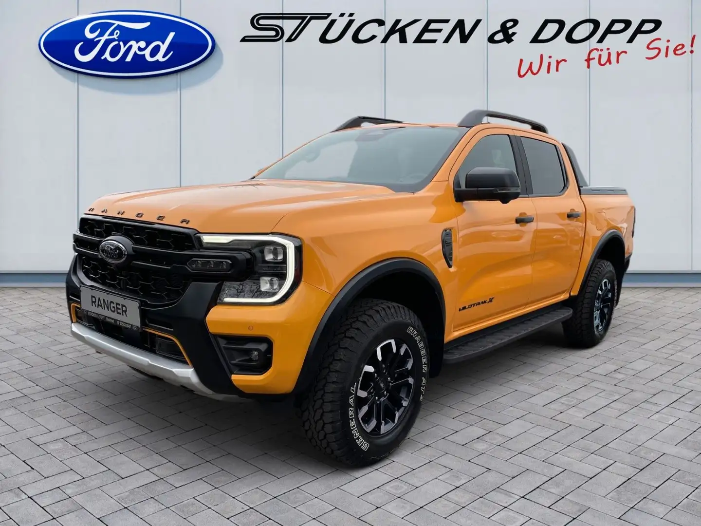 Ford Ranger Wildtrak X e-4WD*Lagerfahrzeug*ACC+B&O+.. Orange - 2