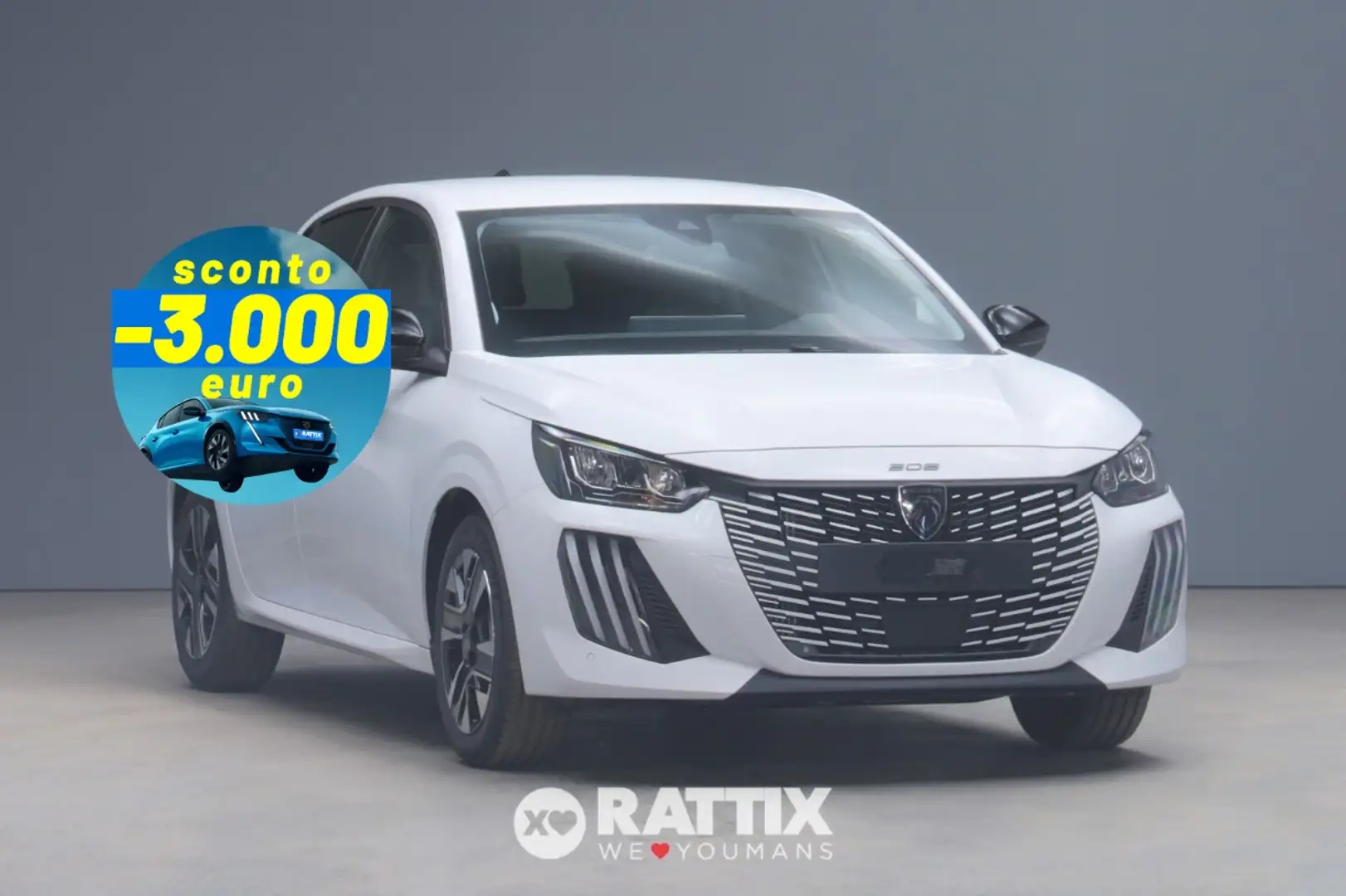 Peugeot 208 1.2 Puretech 100CV Allure Bianco - 1