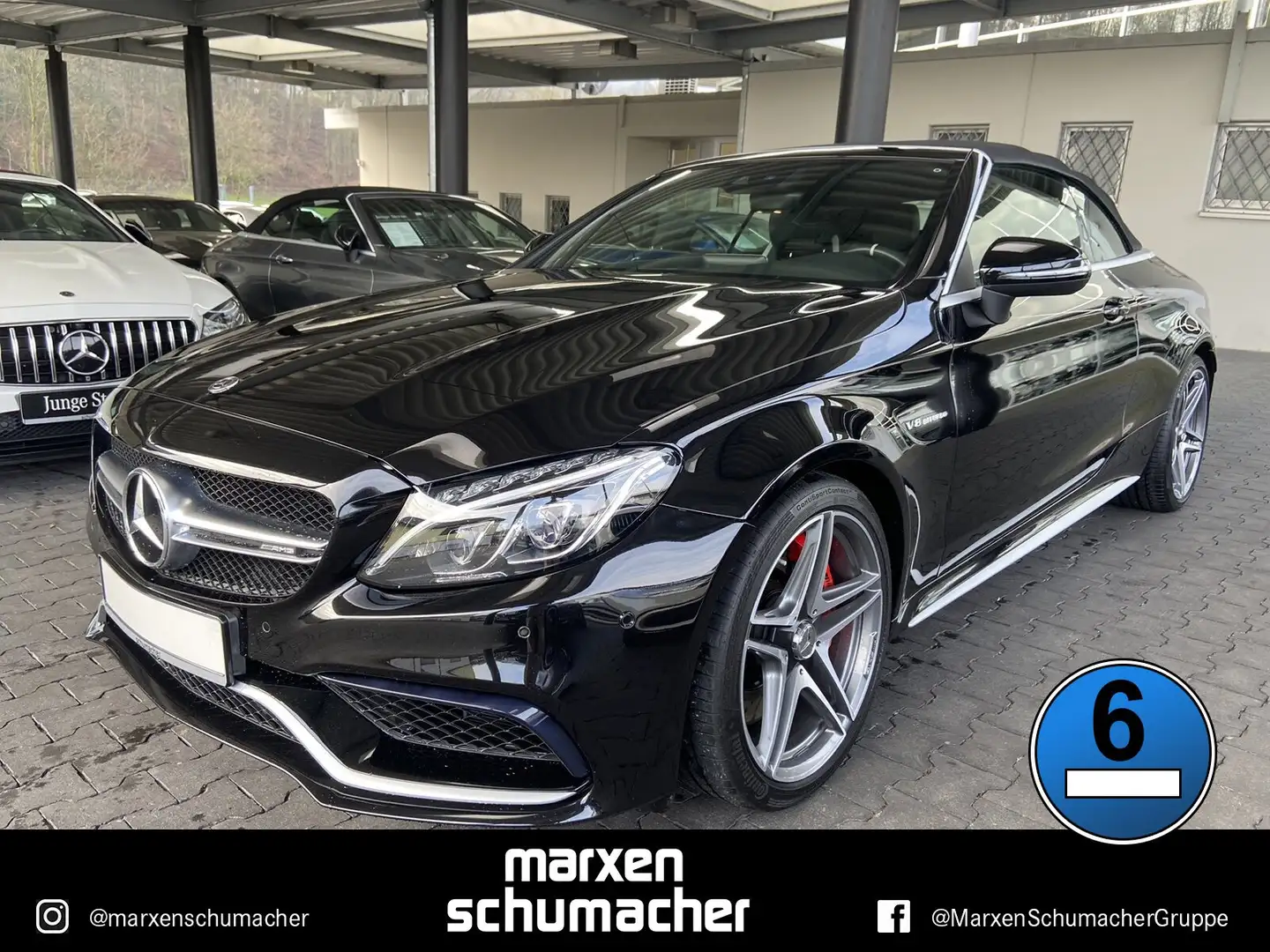 Mercedes-Benz C 63 AMG Mercedes-AMG C 63 S Cabriolet COMAND APS/Styling Nero - 1