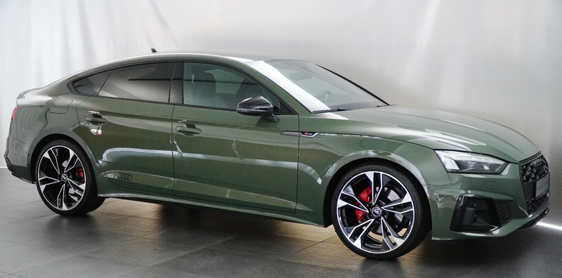 Audi A5 quattro S Line Plus Distriktgrün! S Sitze! — photo 11