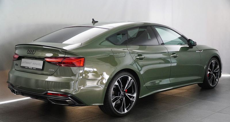 Audi A5 quattro S Line Plus Distriktgrün! S Sitze! — photo 8