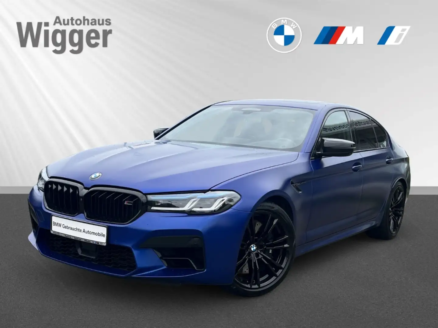 BMW M5 Competition/HUD/Navigation/HarmanKardon Bleu - 1