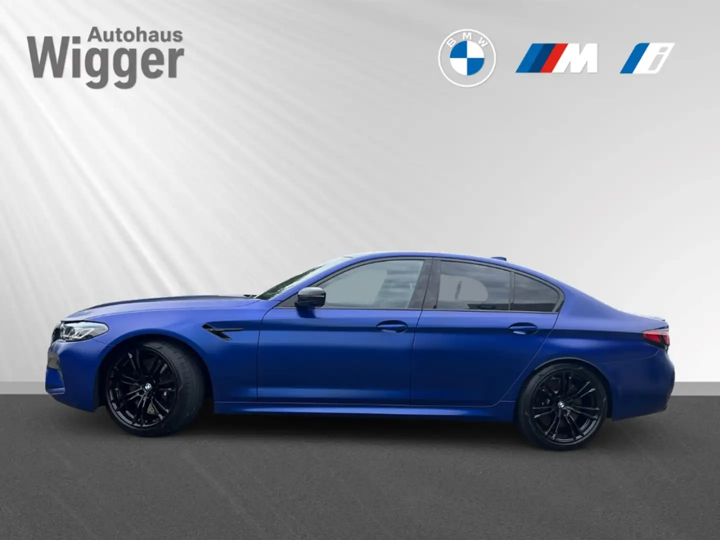 BMW M5 Competition/HUD/Navigation/HarmanKardon Bleu - 2
