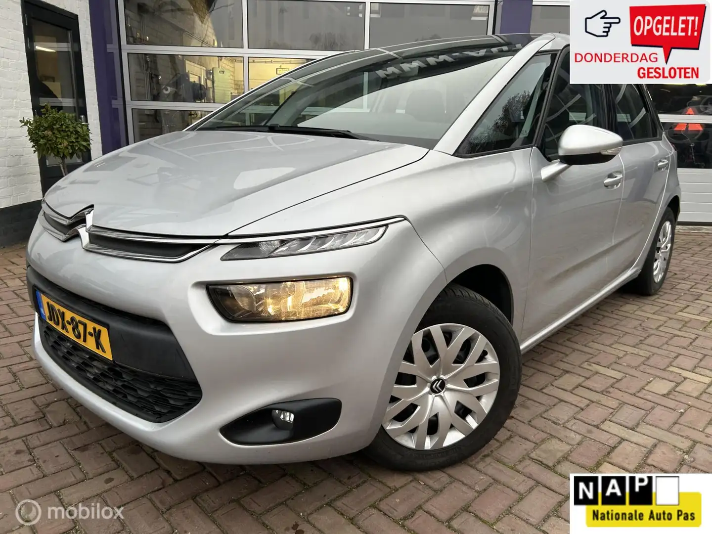 Citroen C4 Picasso 1.6 VTi Attraction * AIRCO * NAVIGATIE * Gris - 1