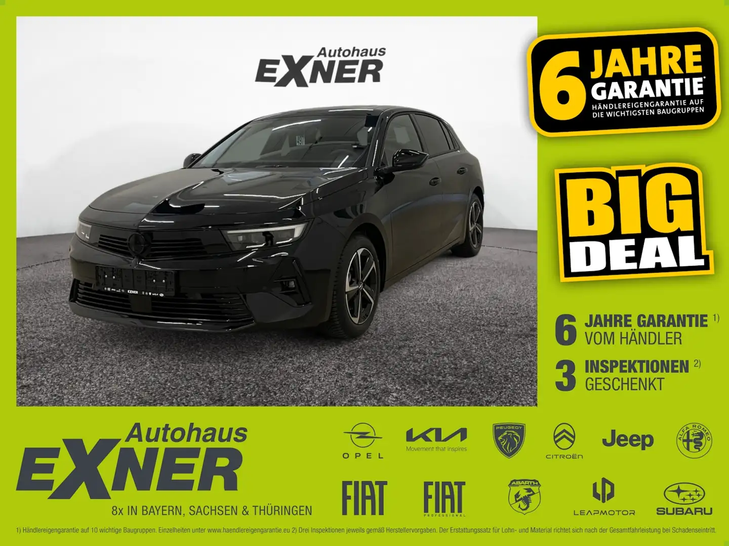 Opel Astra 5-türig GS Allwetterreifen, Navi, 16'' ALU Schwarz - 1
