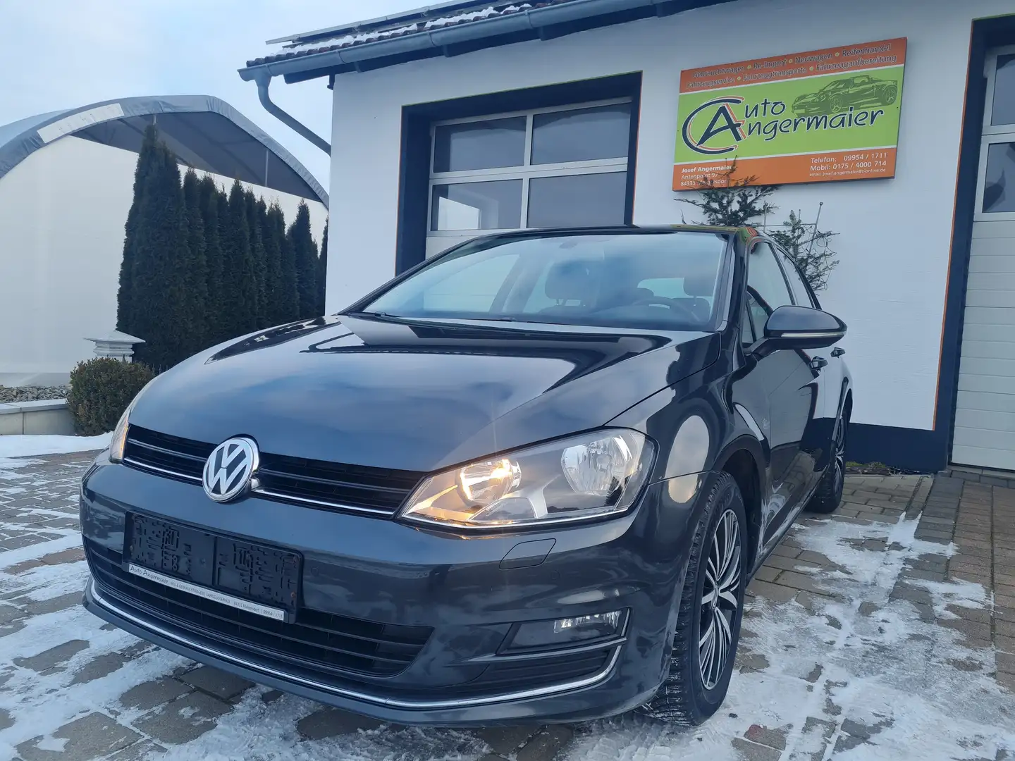 Volkswagen Golf Allstar BMT 2.Hand,Scheckheft,AHK abn. Grau - 1