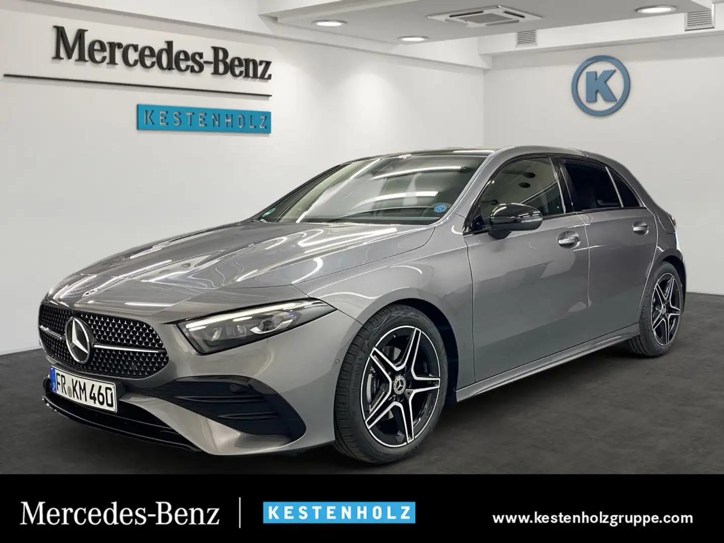 Mercedes-Benz A 180 AMG+PANO+KEYLESS+MULTIBEAM+PARK+DISTR Grau - 1