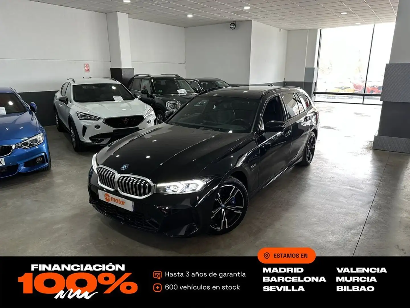 BMW 330 330e xDrive Touring Negro - 1