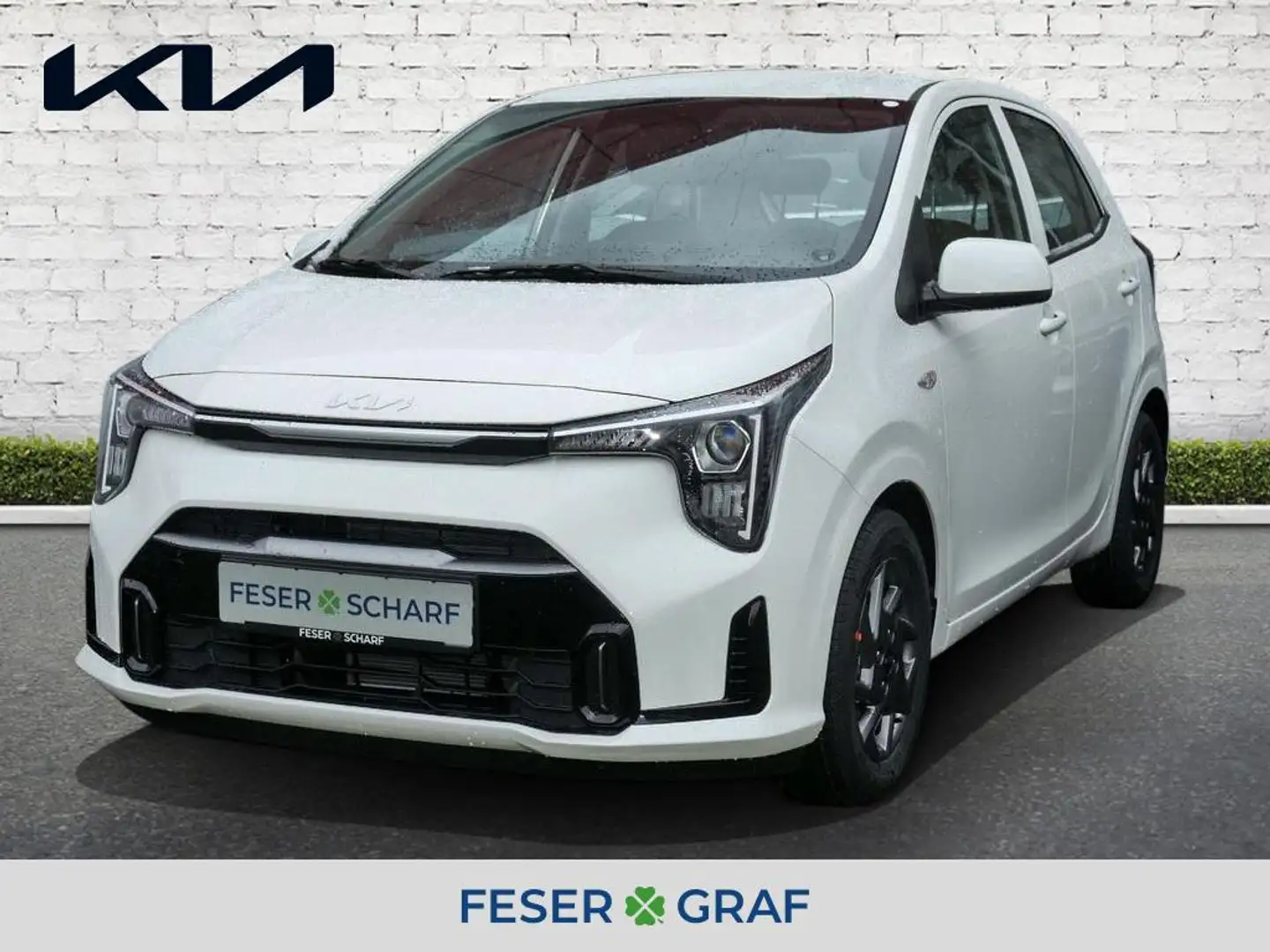 Kia Picanto PE2 1.0 VISION Navi Sitzh Klima Tempomat Weiß - 1