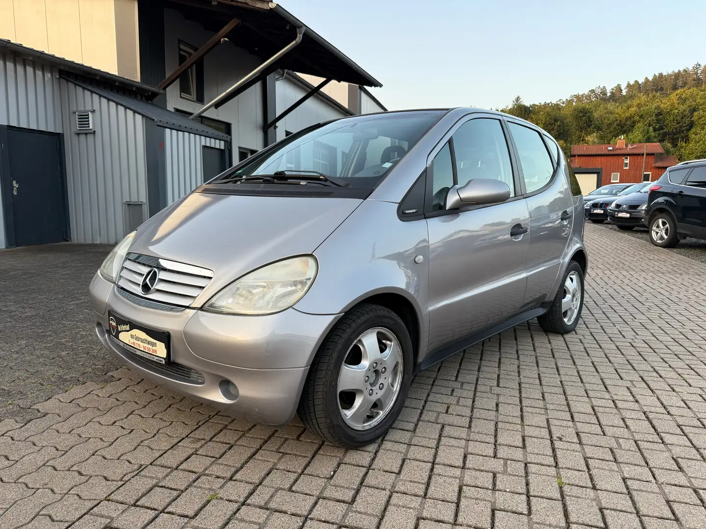 Mercedes-Benz A 160 A 160 ERST: 131.000 Km. AUTOMATIK! TOP FAHRZEUG!! Grau - 1