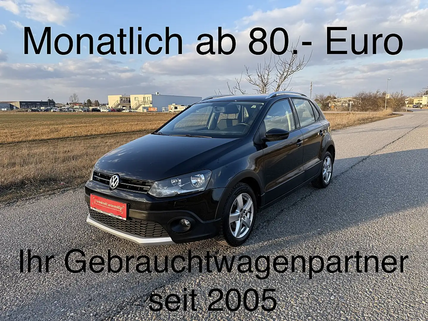 Volkswagen Polo Country Cross 1.2 *Finanzierung*Eintausch* Schwarz - 1