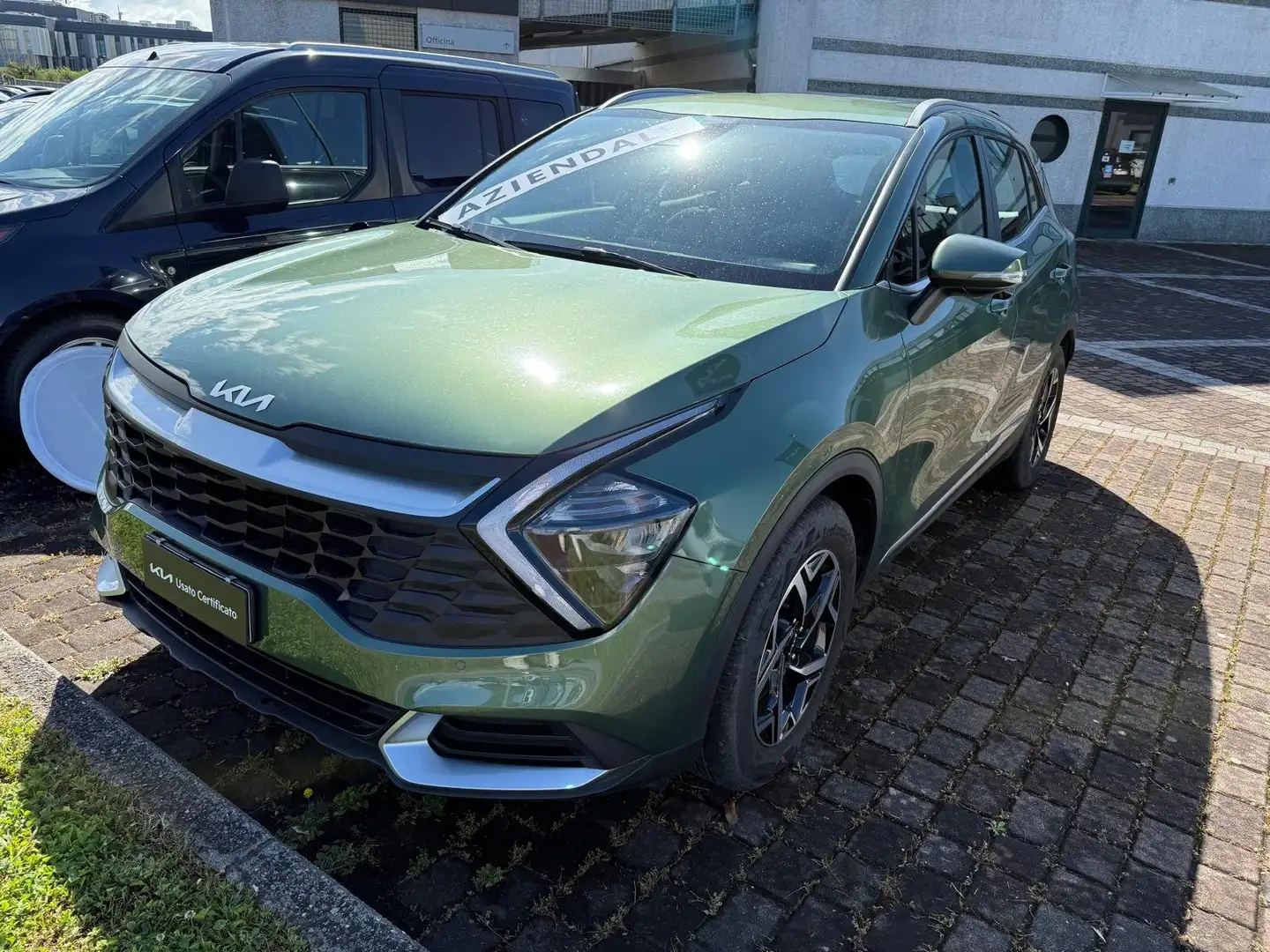 Kia Sportage 1.6 CRDi Mild Hybrid Business DCT Verde - 2