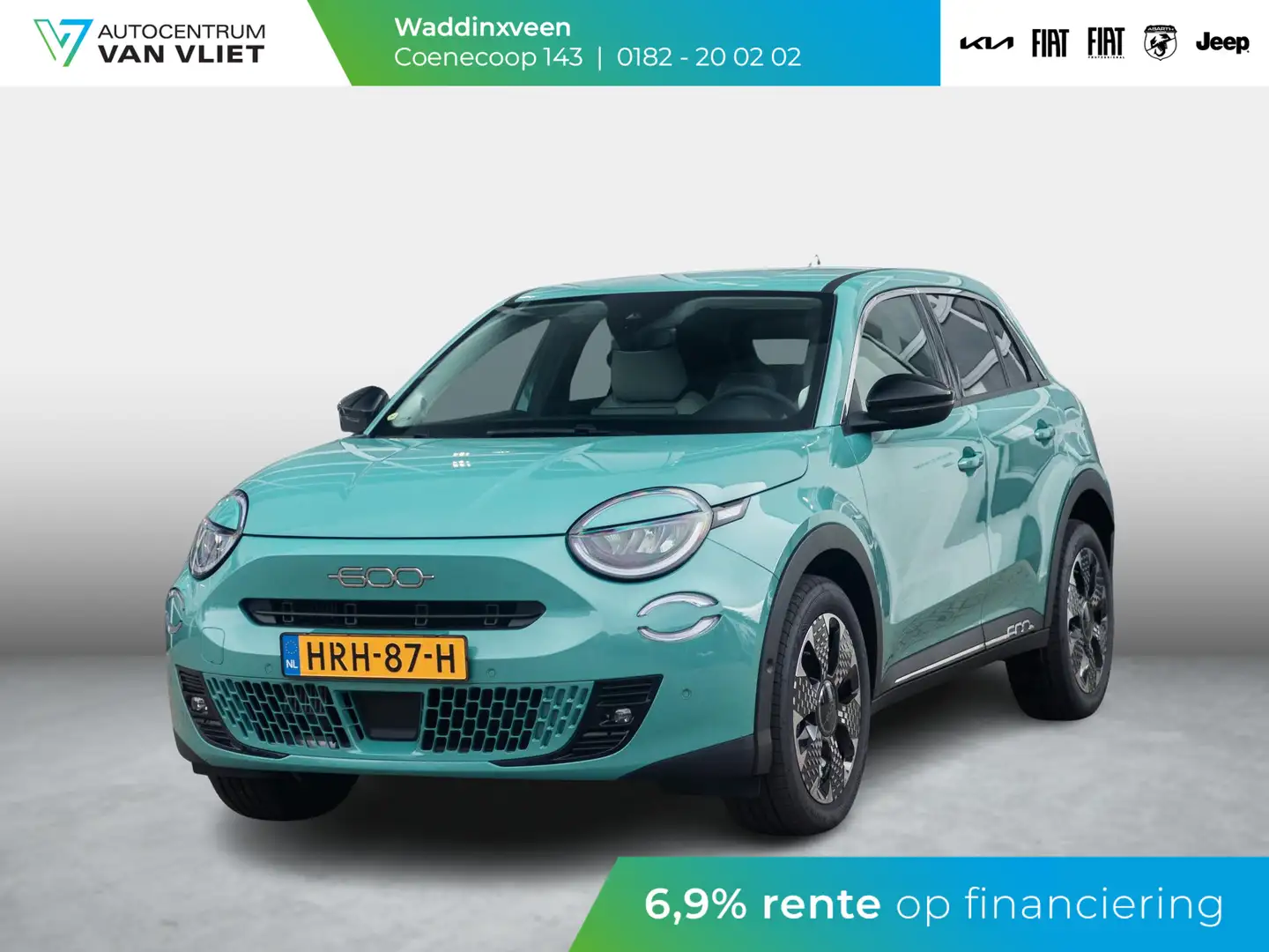 Fiat 600 1.2 Hybrid La Prima | Clima | Adapt. Cruise | Came Blauw - 1