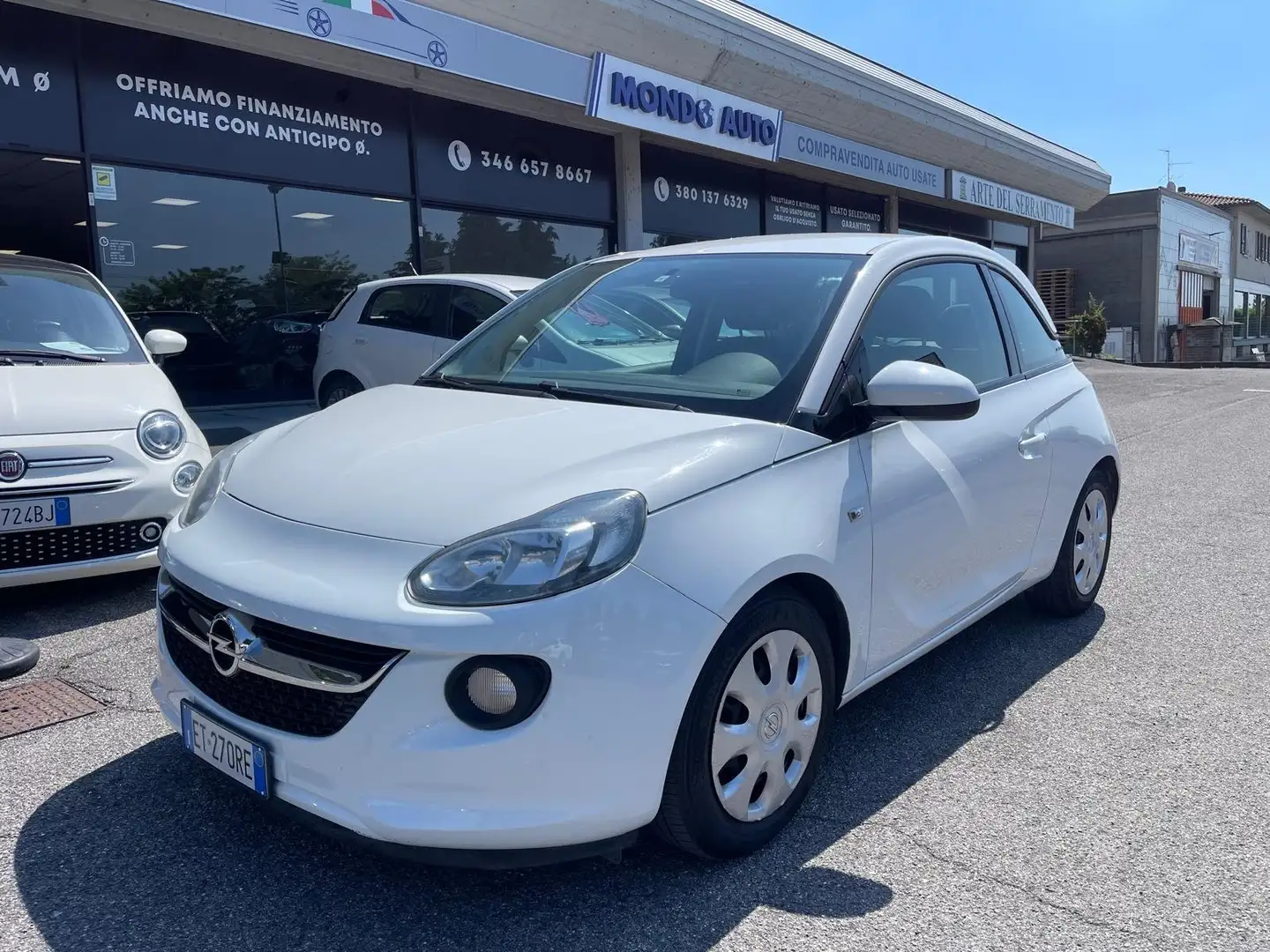 Opel Adam 1.2 Glam 70cv Bianco - 1