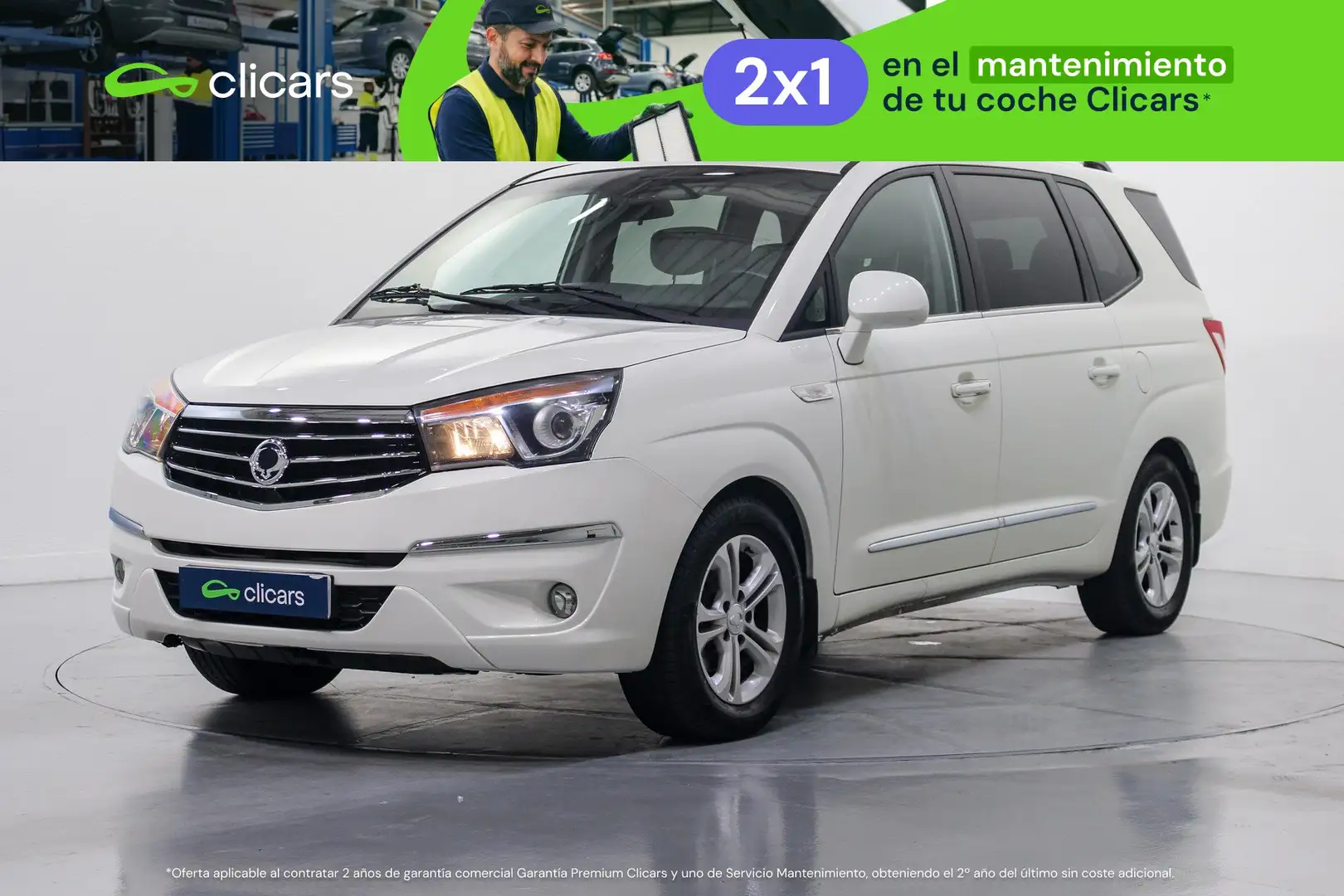 SsangYong Rodius 2.0e-Xdi Limited Weiß - 1