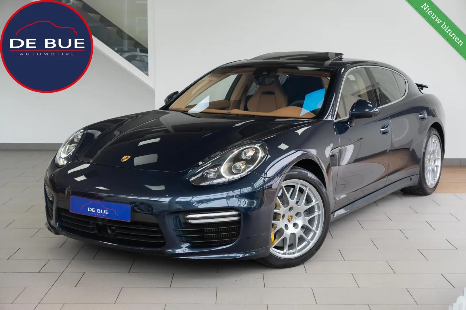 Porsche Panamera 4.8 Turbo S|571PK|Exclusive|1ste Eig|Org.NL|Dealer Blauw - 1