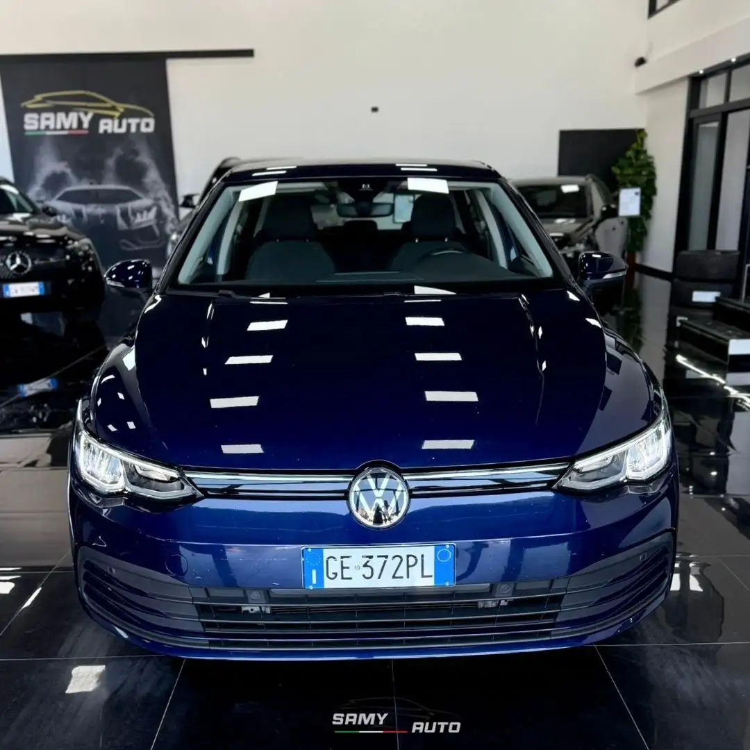 Volkswagen Golf Golf 2.0 tdi R-Line 150cv dsg Blau - 1