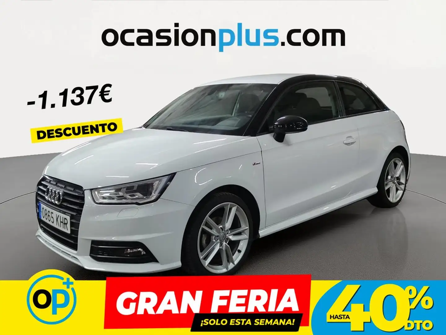 Audi A1 1.0 TFSI Adrenalin Blanco - 1