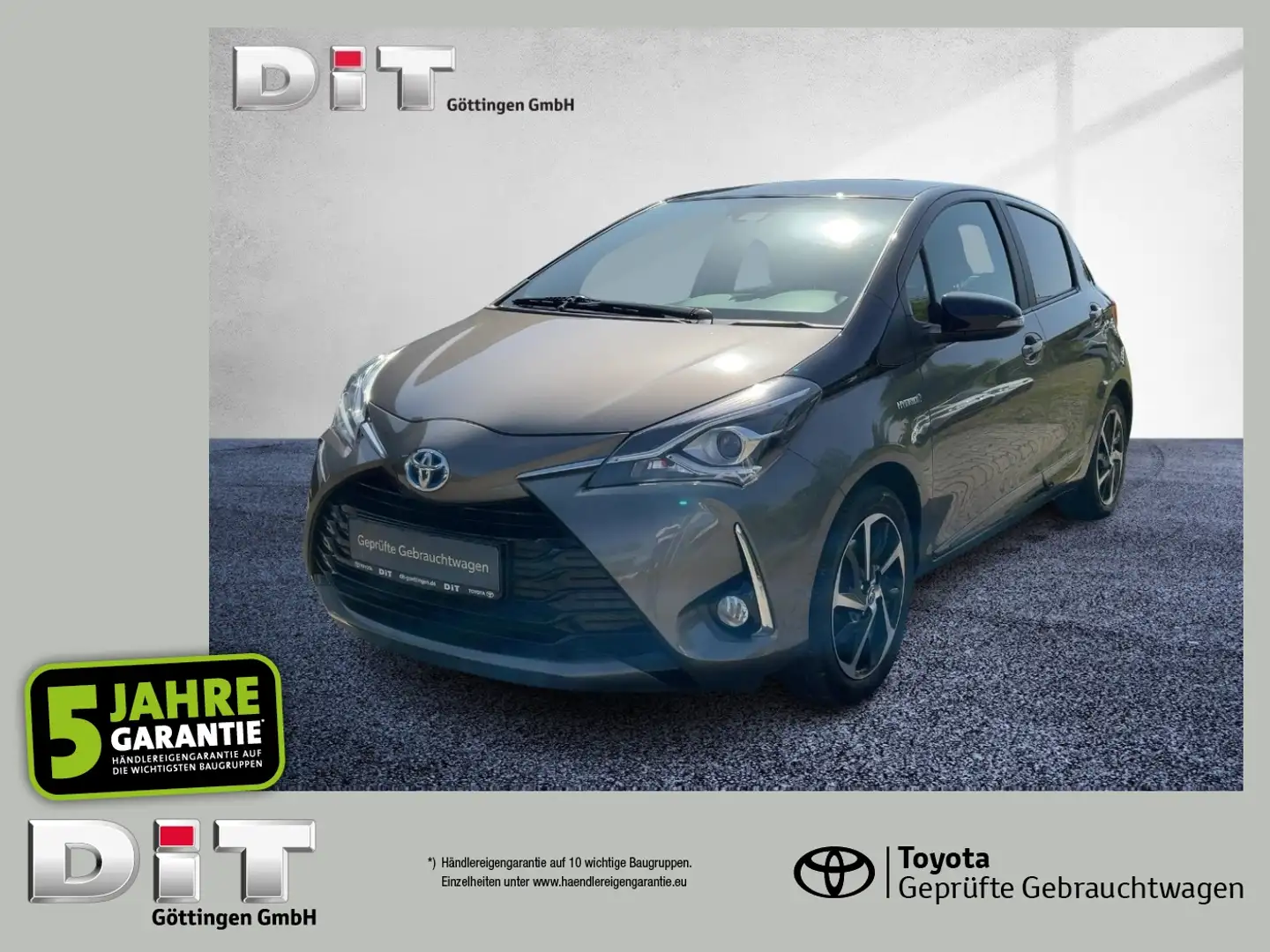 Toyota Yaris 1.5 Hybrid Style Selection FLA, SpurH, LM Brun - 1