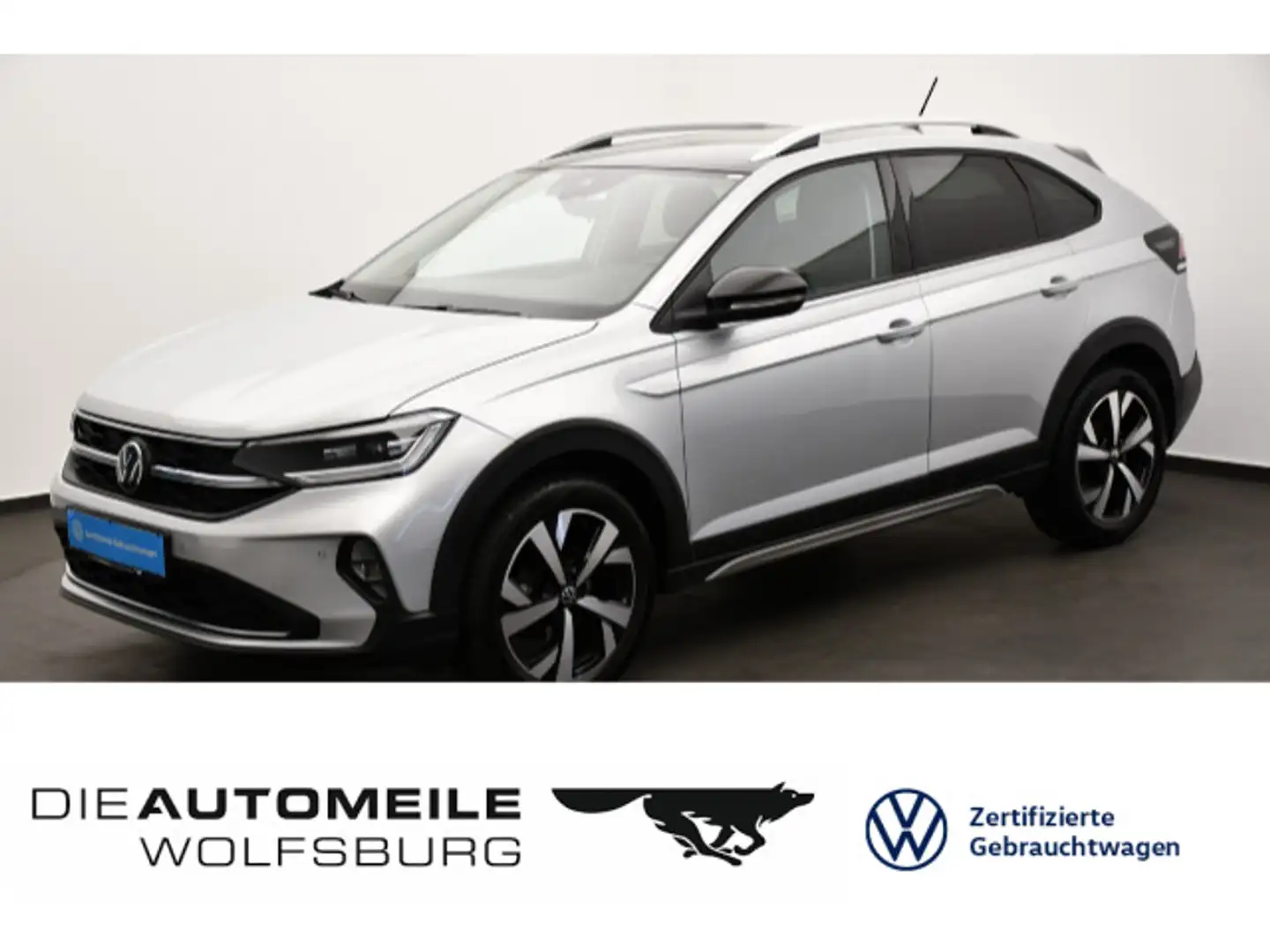Volkswagen Taigo 1.0 TSI DSG Style Matrix/ACC/Navi Silber - 1