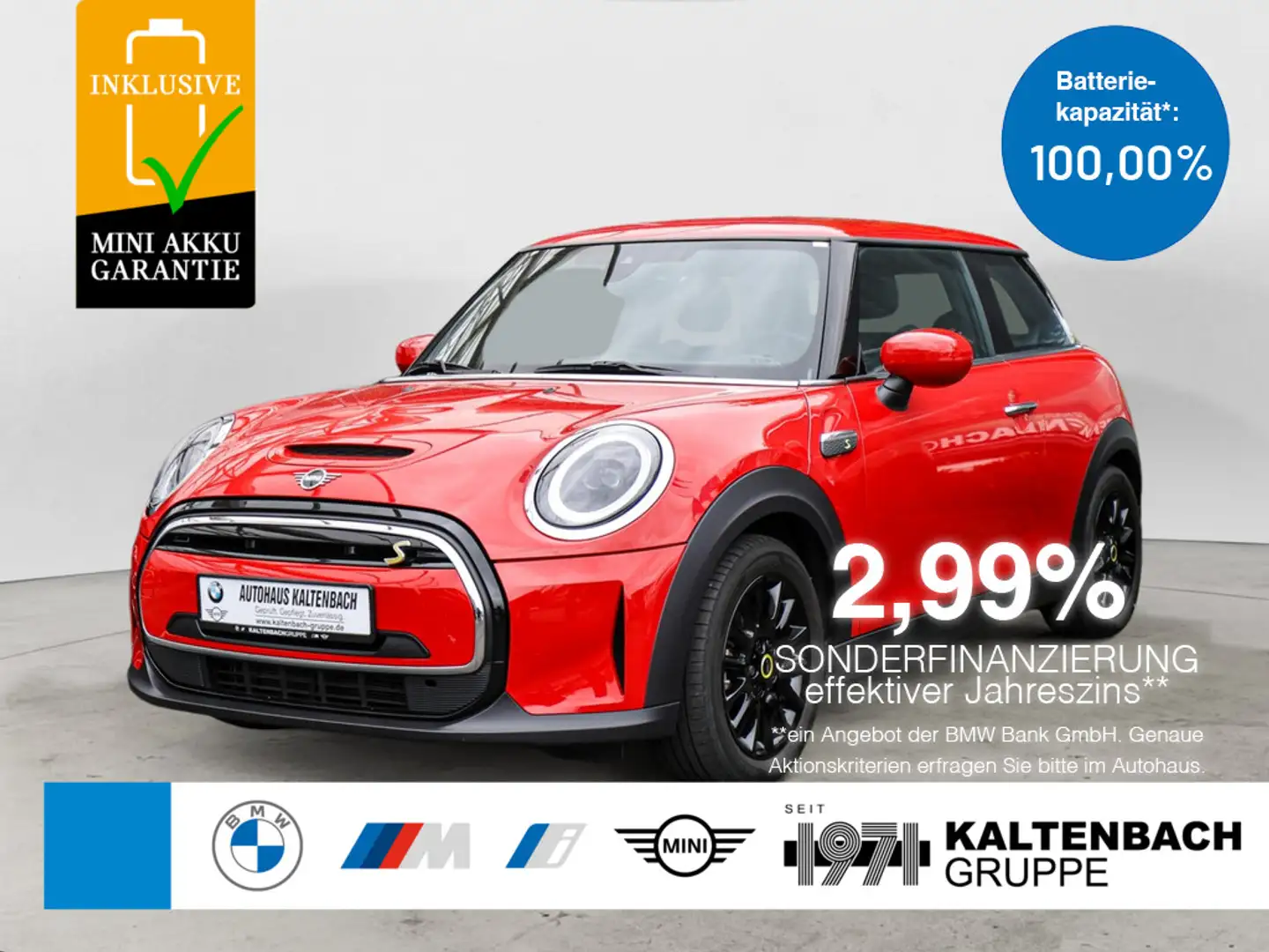MINI Cooper SE Classic Trim FACEL. LED NAVI SHZ Rot - 1