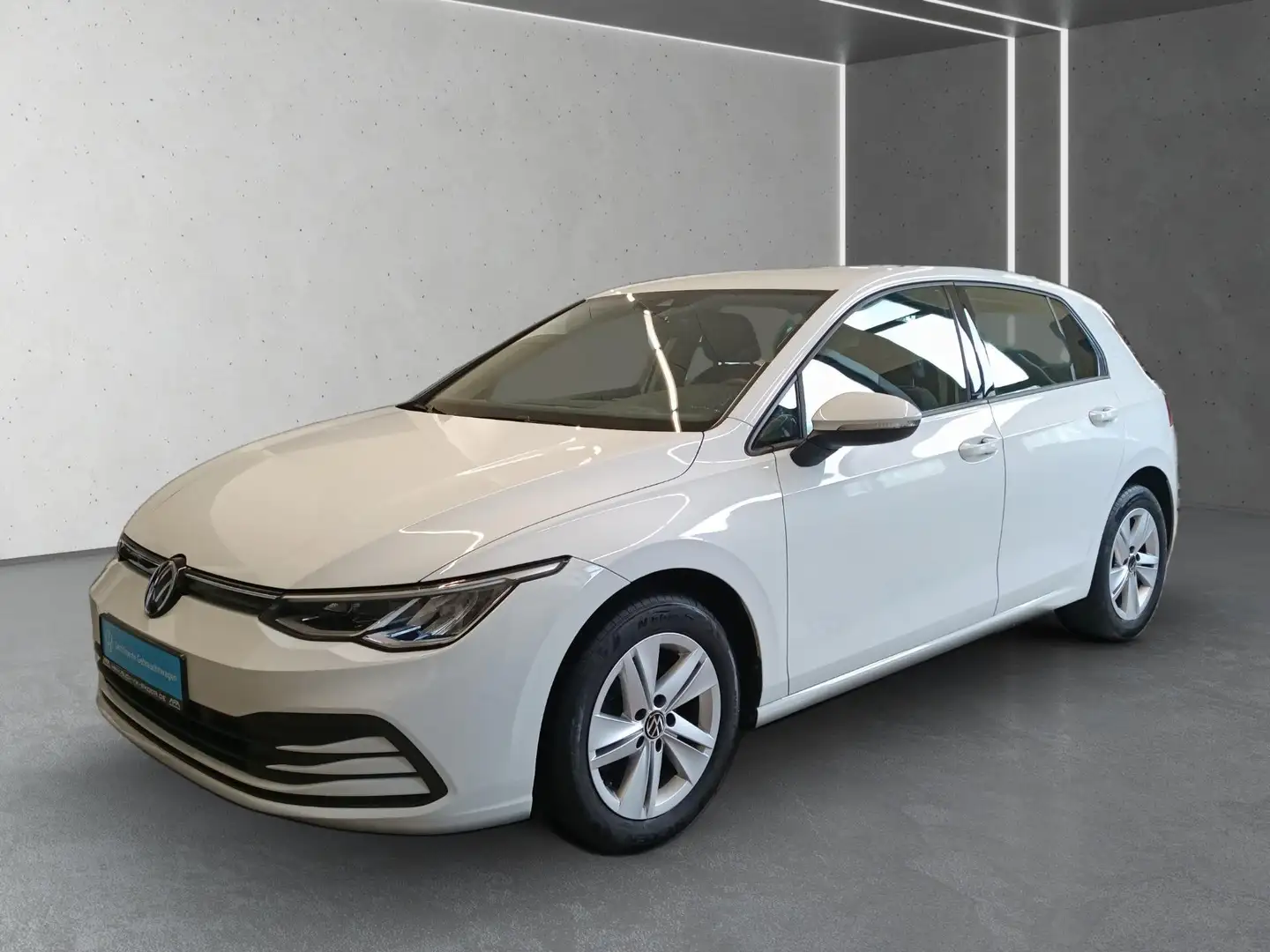 Volkswagen Golf VIII 2.0 TDI LIFE DSG Navi*LED*ACC*LM16*SHZ Blanc - 2