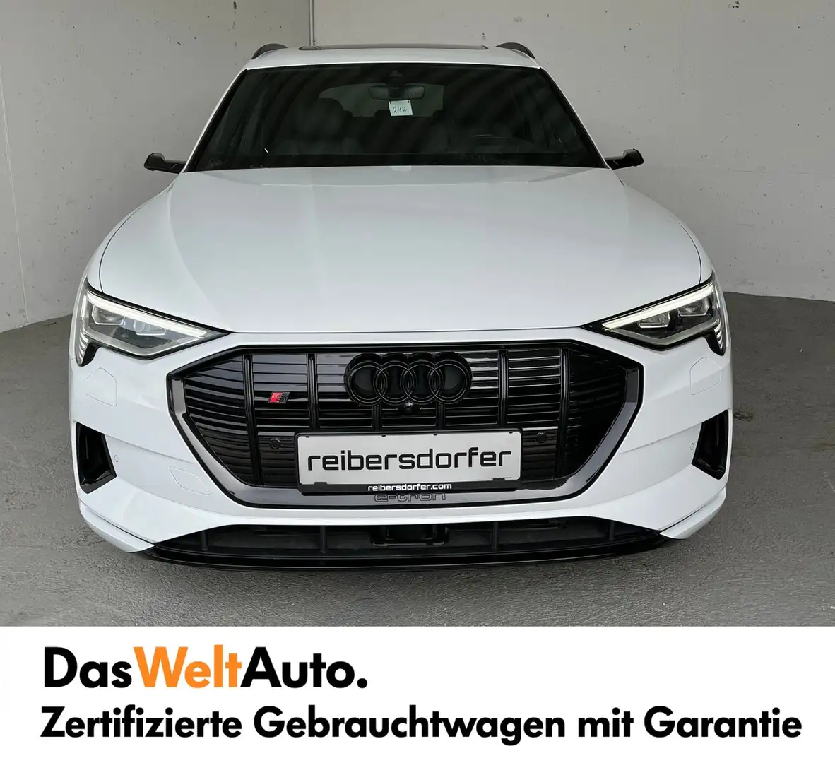Audi e-tron 55 quattro advanced Weiß - 2