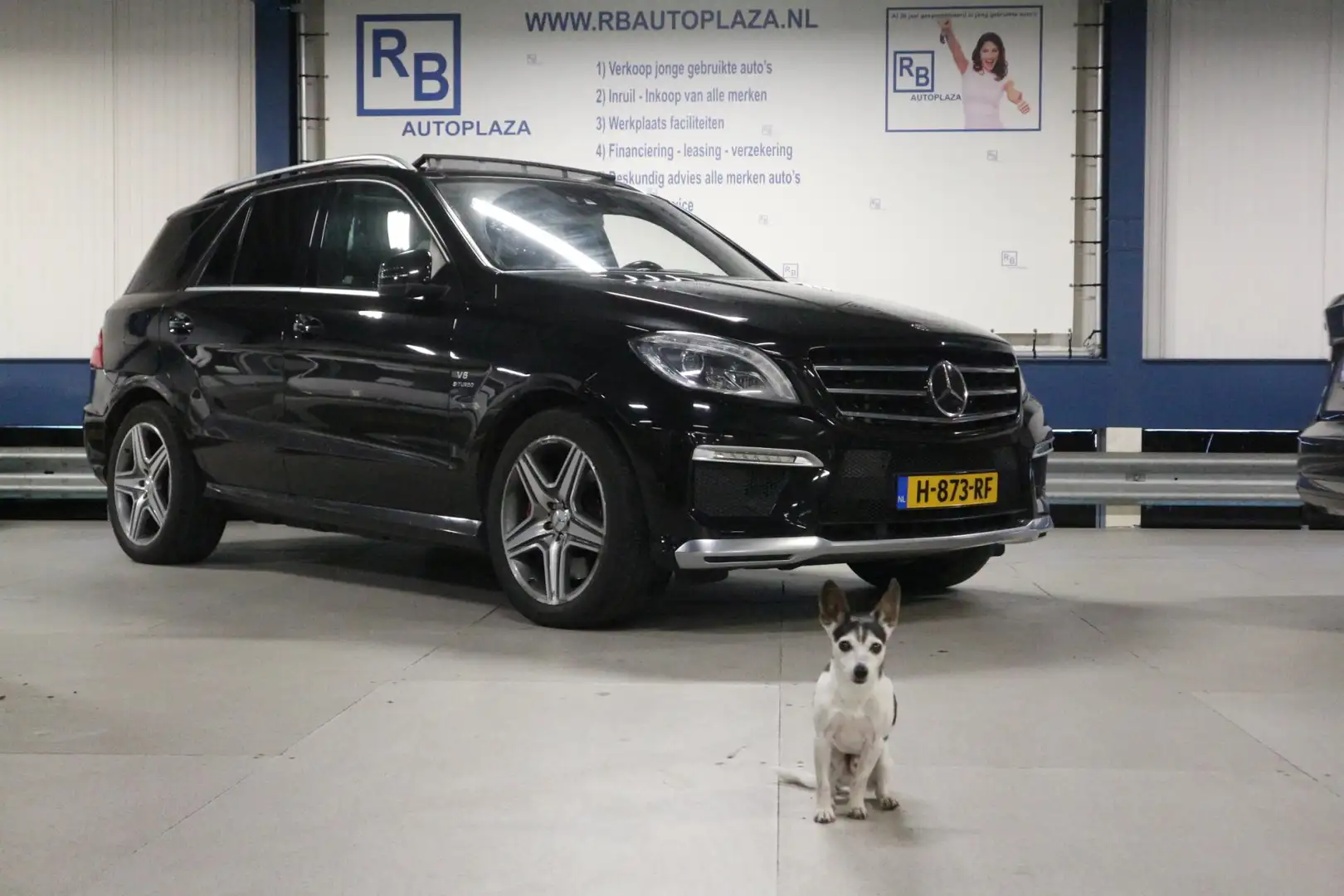 Mercedes-Benz ML 63 AMG M-klasse Performance Pack / DEALER ONDERHOUDEN / 5 Zwart - 1
