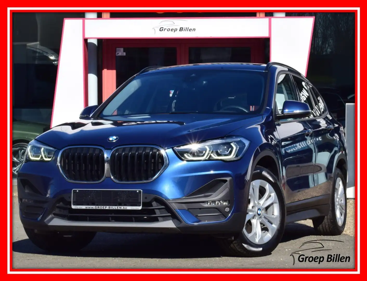 BMW X1 PHEV LEDER - NAVI - FULL LED - CAMERA - HUD Bleu - 1