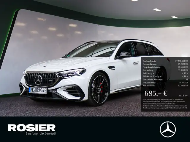 Mercedes-Benz E 53 AMG T Hybrid 4M+ NIGHT AHK PANO HUD LED
