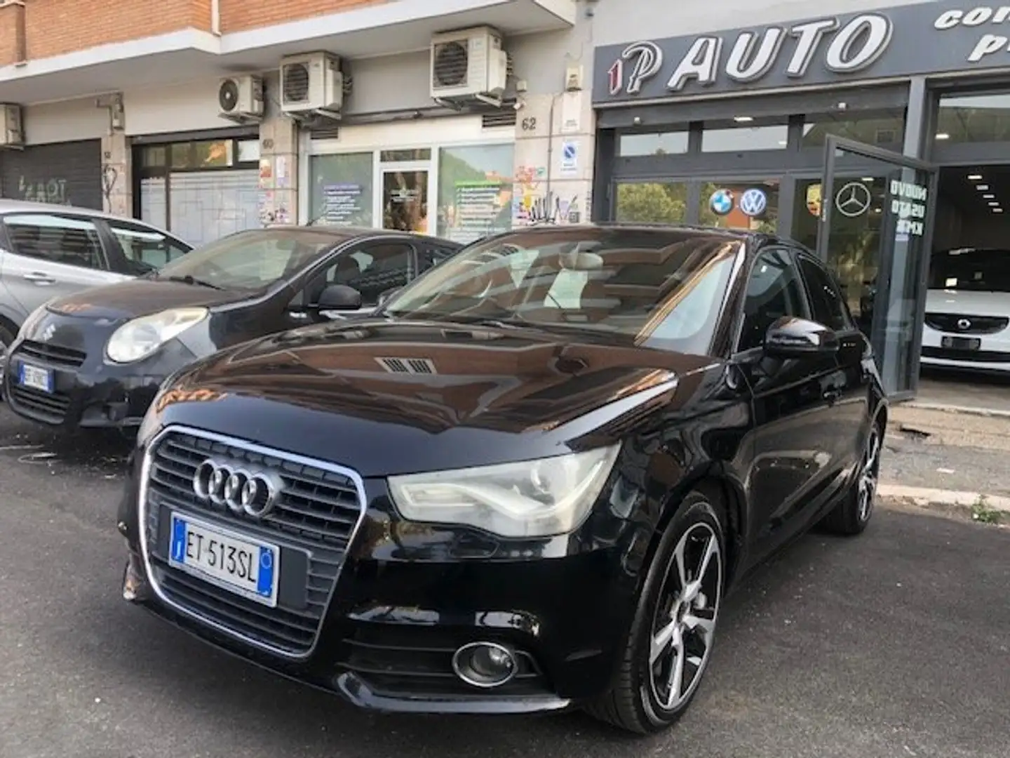 Audi A1 A1 Sportback 1.6 tdi AUTOMATICA NEOPAT CERCHI 17 Schwarz - 1