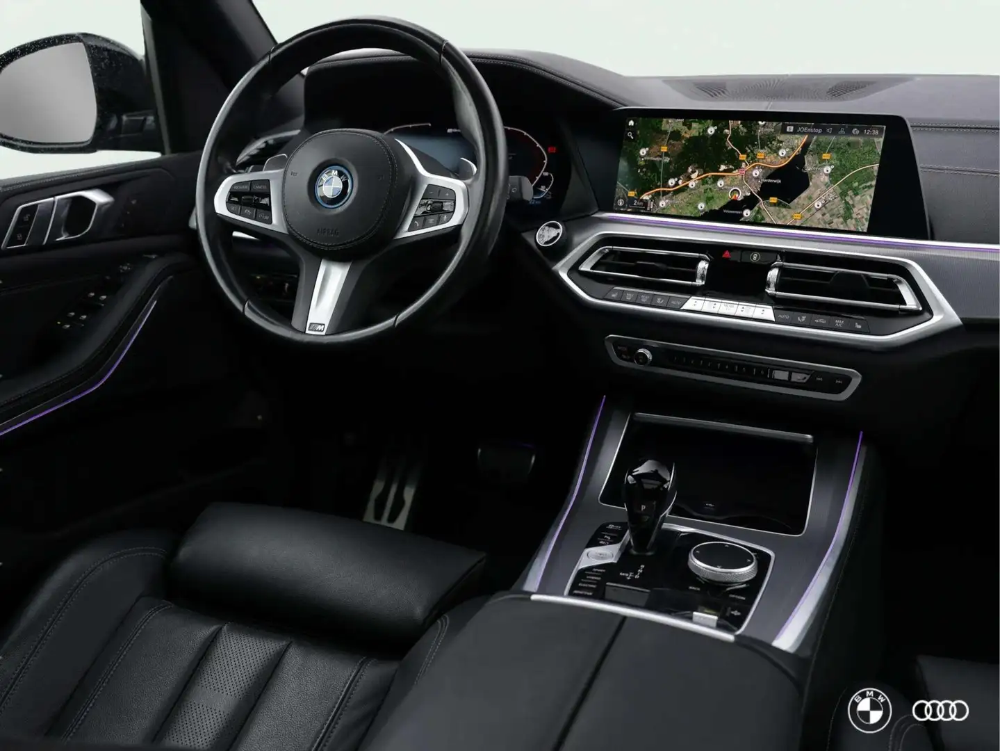 BMW X5 xDr45e M SPORT / PANODAK / ACC / TREKHAAK / HIFI / Zwart - 2
