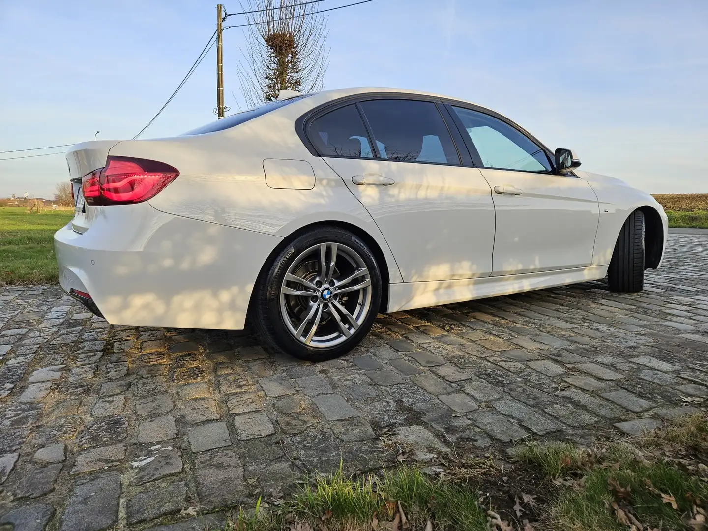 BMW 316 316d M Sport Blanc - 2