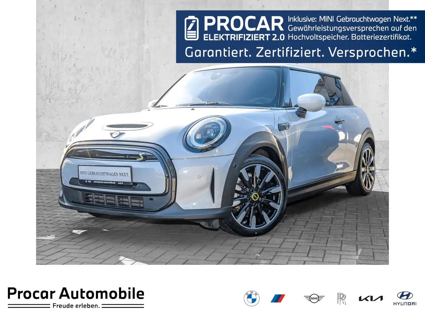 MINI Cooper SE HUD PANO ACC RFK NAVI Standh. LED DAB Grijs - 1