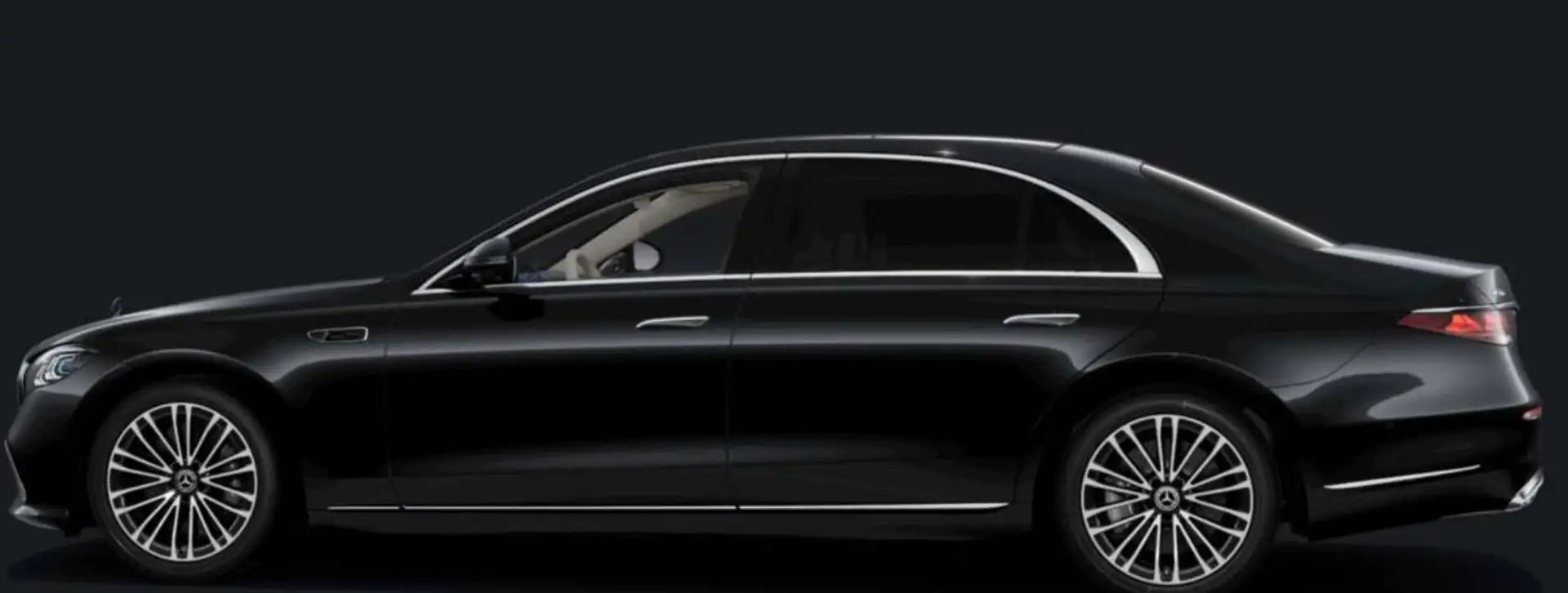 Mercedes-Benz S 450 S 450d 4M Lang NEUES MODELL Schwarz - 2