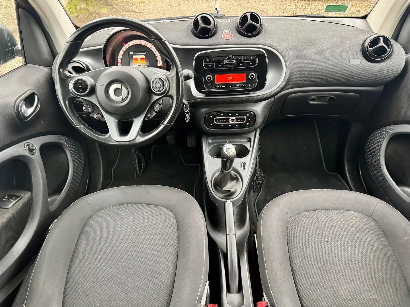 smart forTwo Euro 6 Klima15 Zoll Alu Panorama  II.Hand 5-Gang Blanc - 2