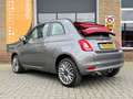 Fiat 500C CABRIO TWINAIR TURBO LOUNGE NAVI/CRUISE/LED/52.000 Grijs - thumbnail 16