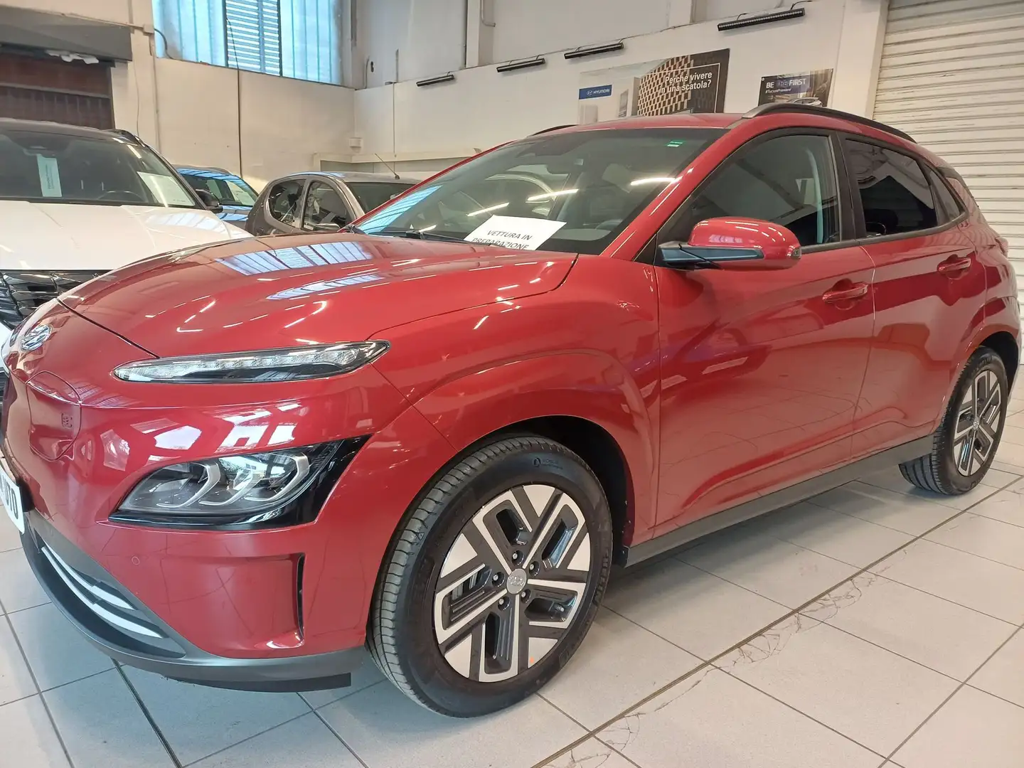 Hyundai KONA Kona EV 39 kWh Exclusive Rot - 2