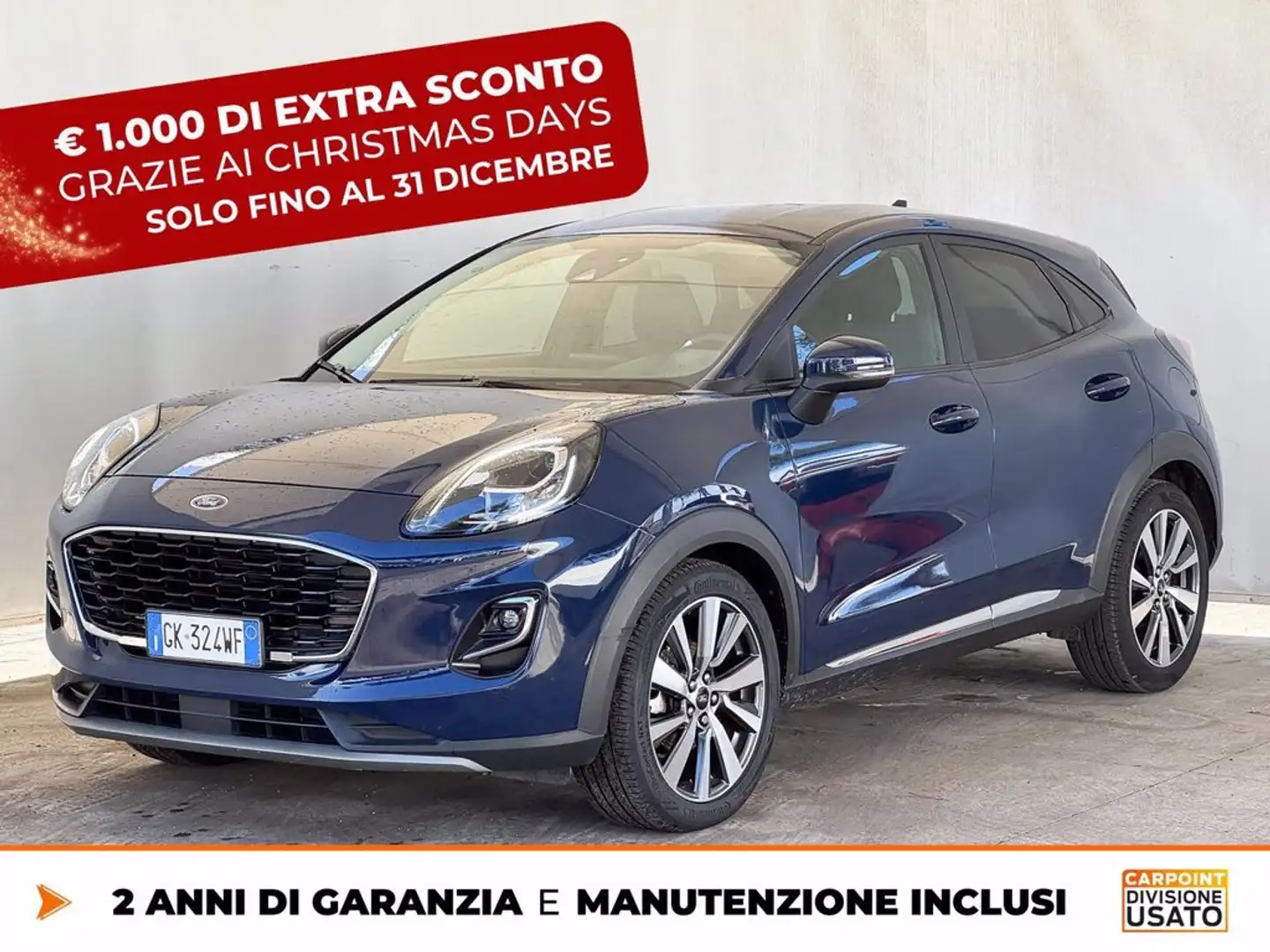 Ford Puma 1.0 ecoboost h titanium x s&s 125cv Nero - 1