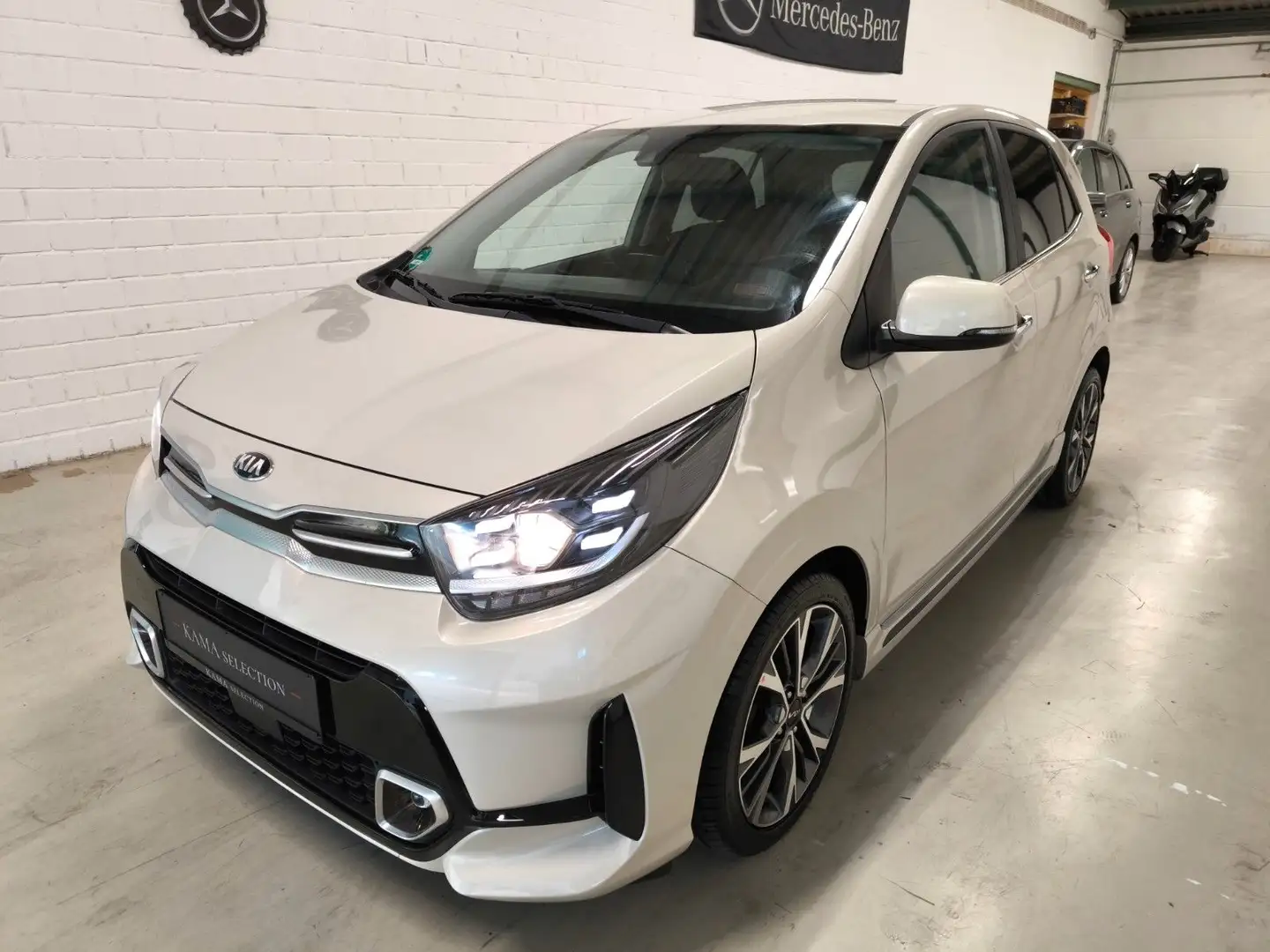Kia Picanto GT-Line+1.HAND+SERVICE NEU+GARANTIE 2027 Beige - 1