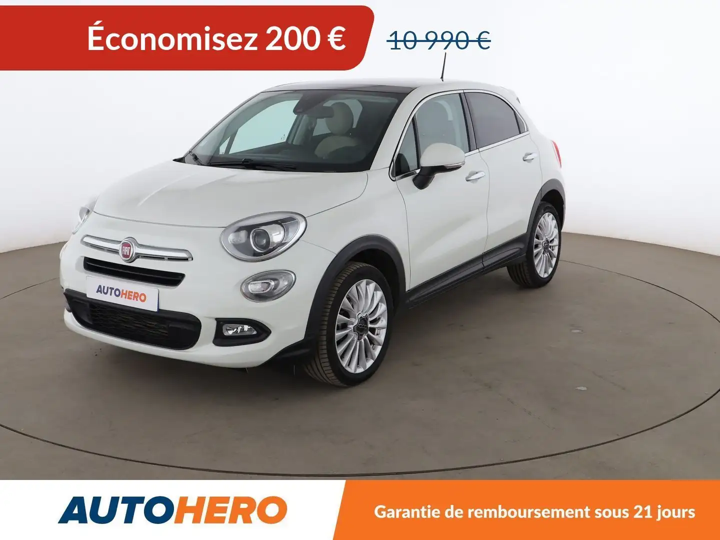 Fiat 500X 1.4 MultiAir  Lounge 4x2 Blanc - 1