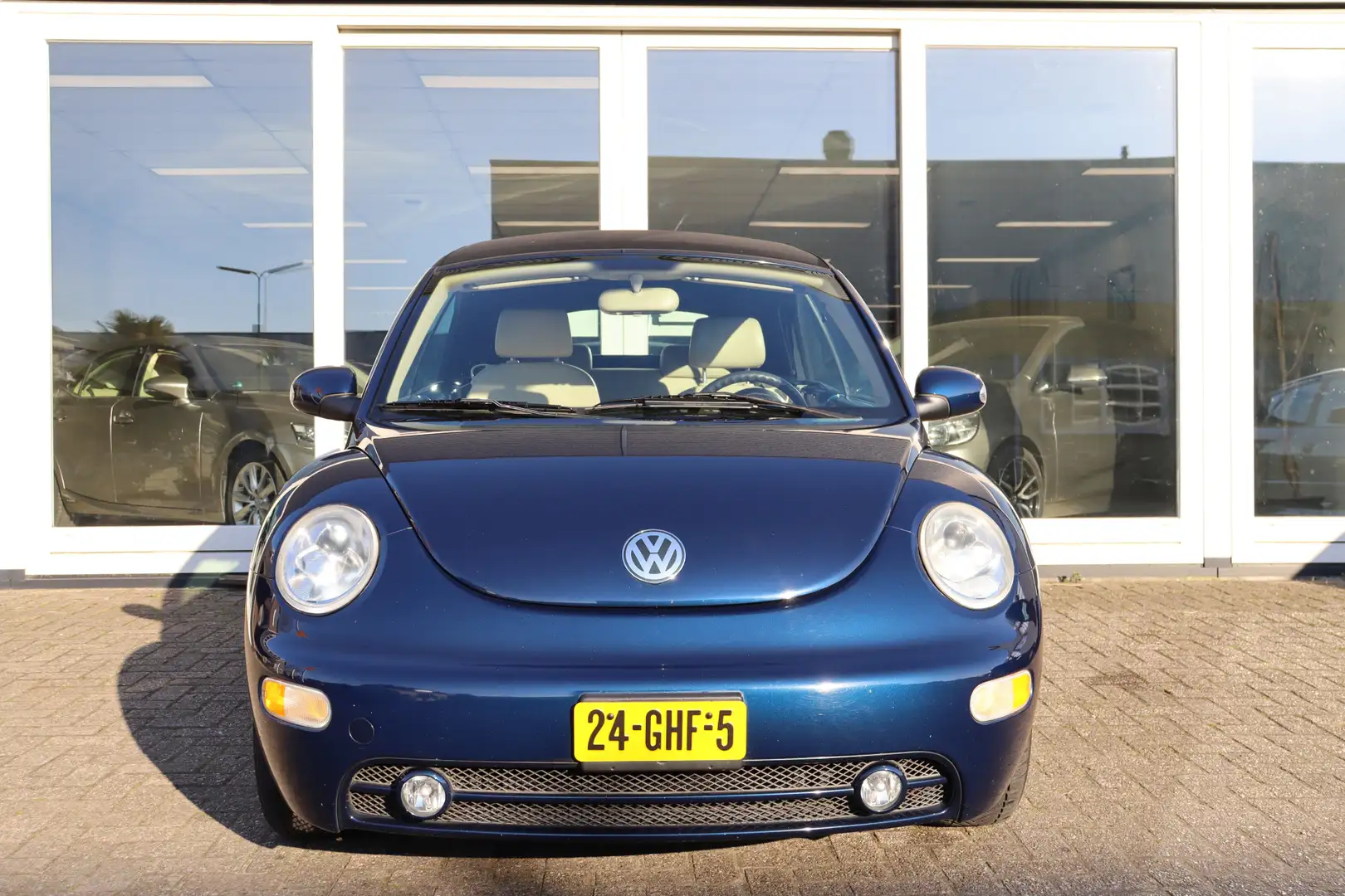 Volkswagen New Beetle Cabriolet 2.0 Turijn Comfort , Cruise Control, Air Blauw - 2