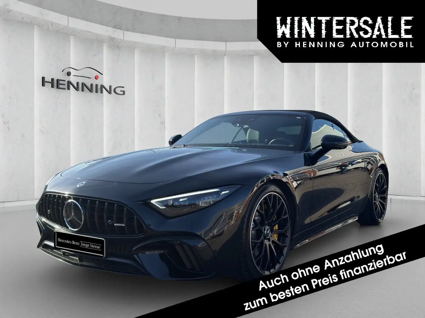 Mercedes-Benz SL 63 AMG 4M+ Keramik Distr HaL Burmester D-Lig Noir - 1