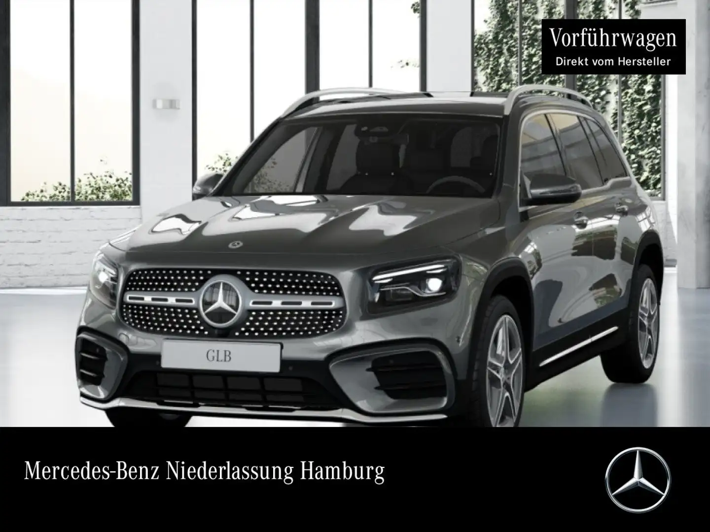 Mercedes-Benz GLB 200 AMG+PANO+360°+MULTIBEAM+TOTW+KEYLESS+7G Gris - 1