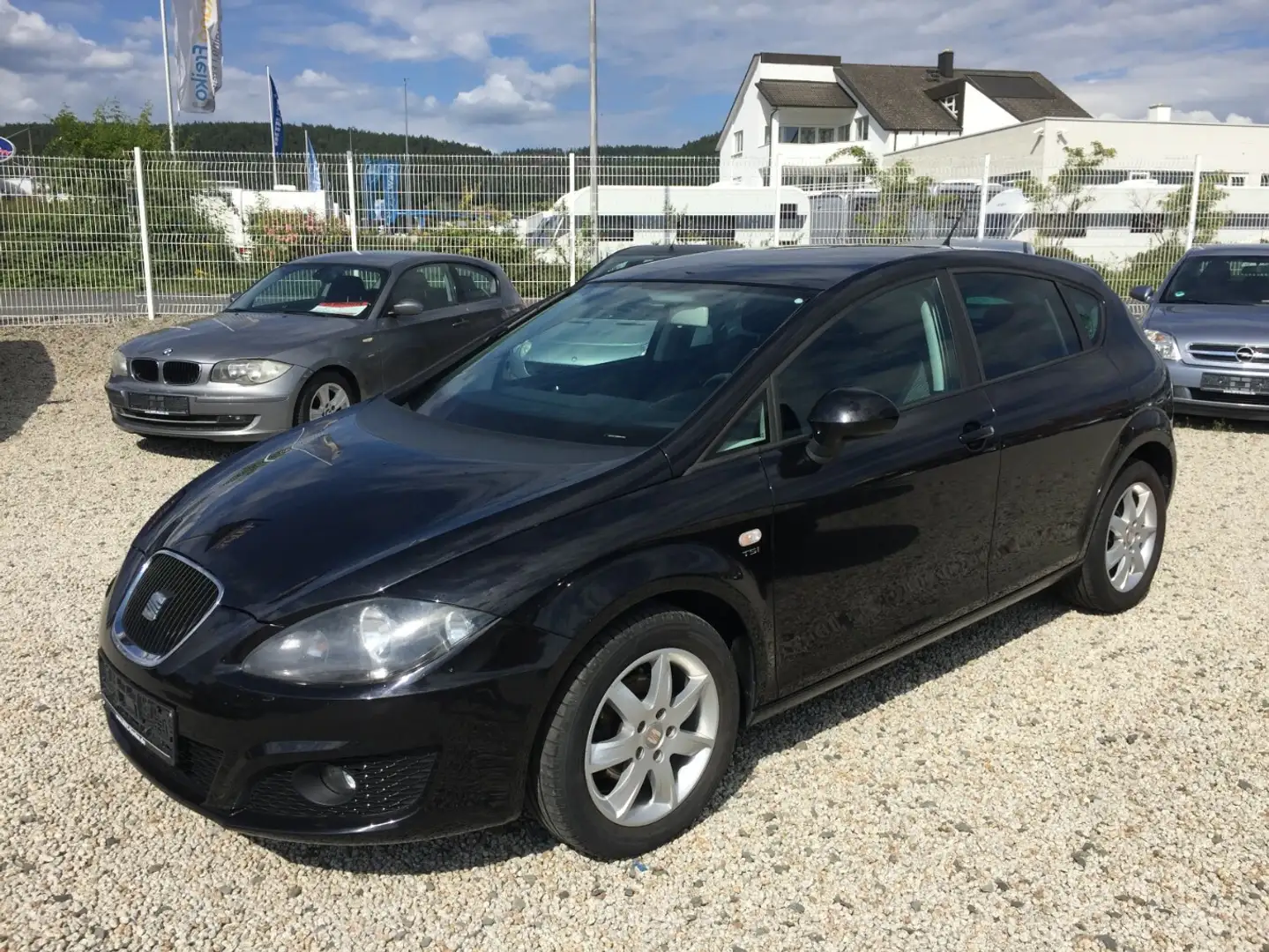 SEAT Leon Reference,5 Türig,Klima,Temp.,Tüv neu ! Schwarz - 1