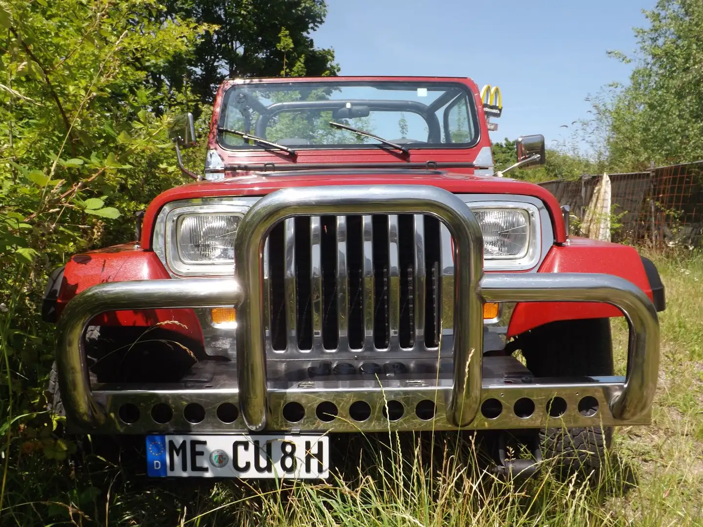 Jeep Wrangler YJ - Luxus für's Gelände! Rot - 2