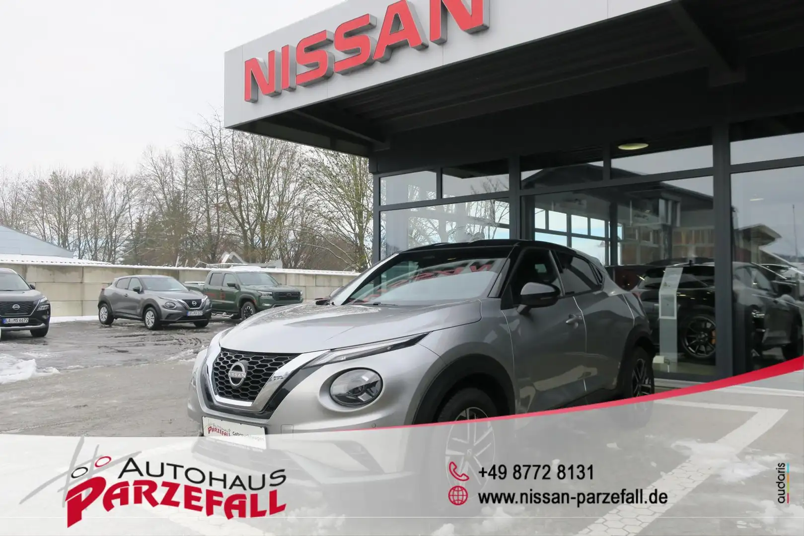 Nissan Juke 1.0 DIG-T DCT N-CONNECTA RFK SHZ BHF Silber - 1