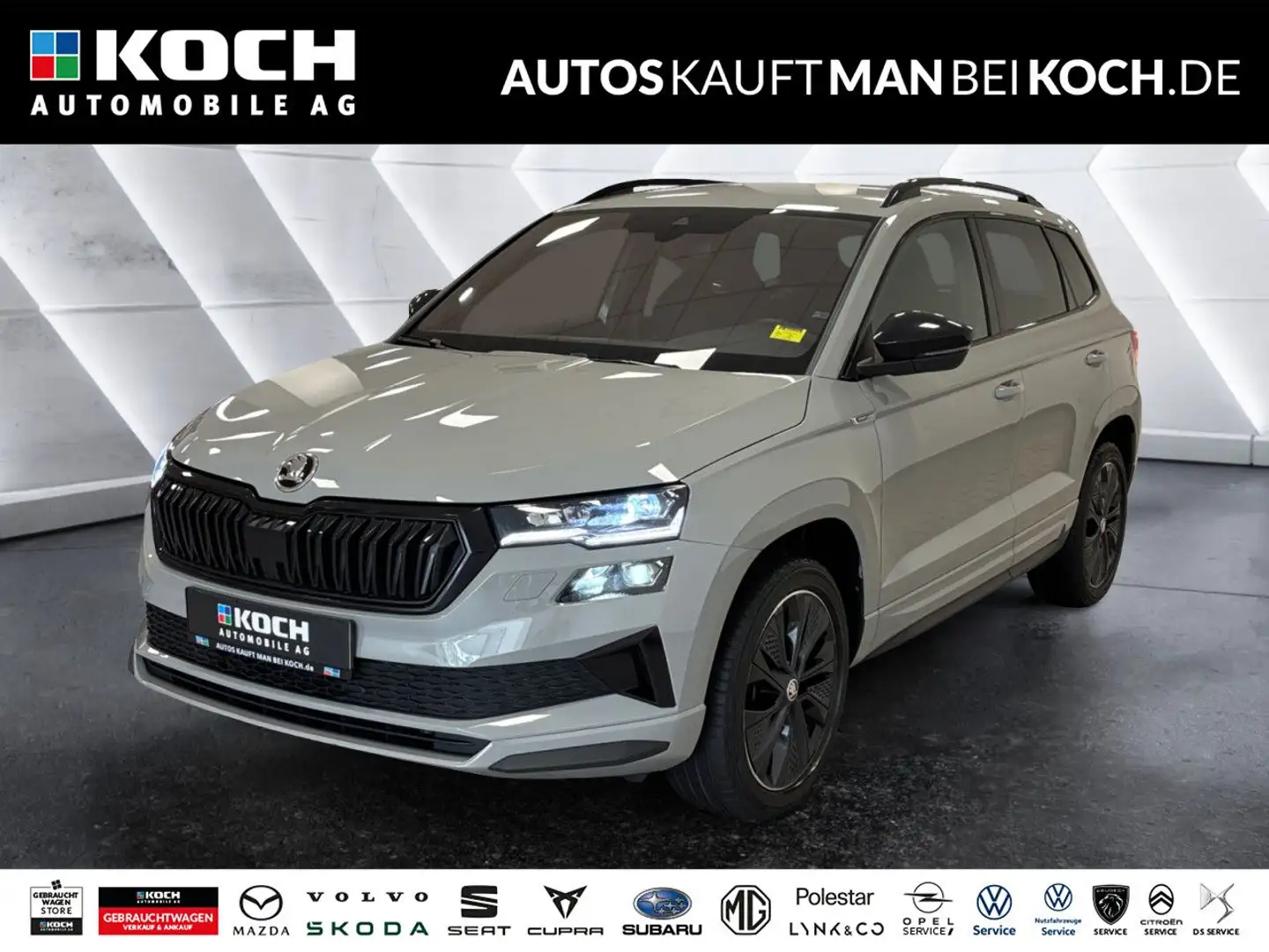 Skoda Karoq 2.0 TDI SPORTLINE MATRIX NAVI PDC KESSY Grau - 1