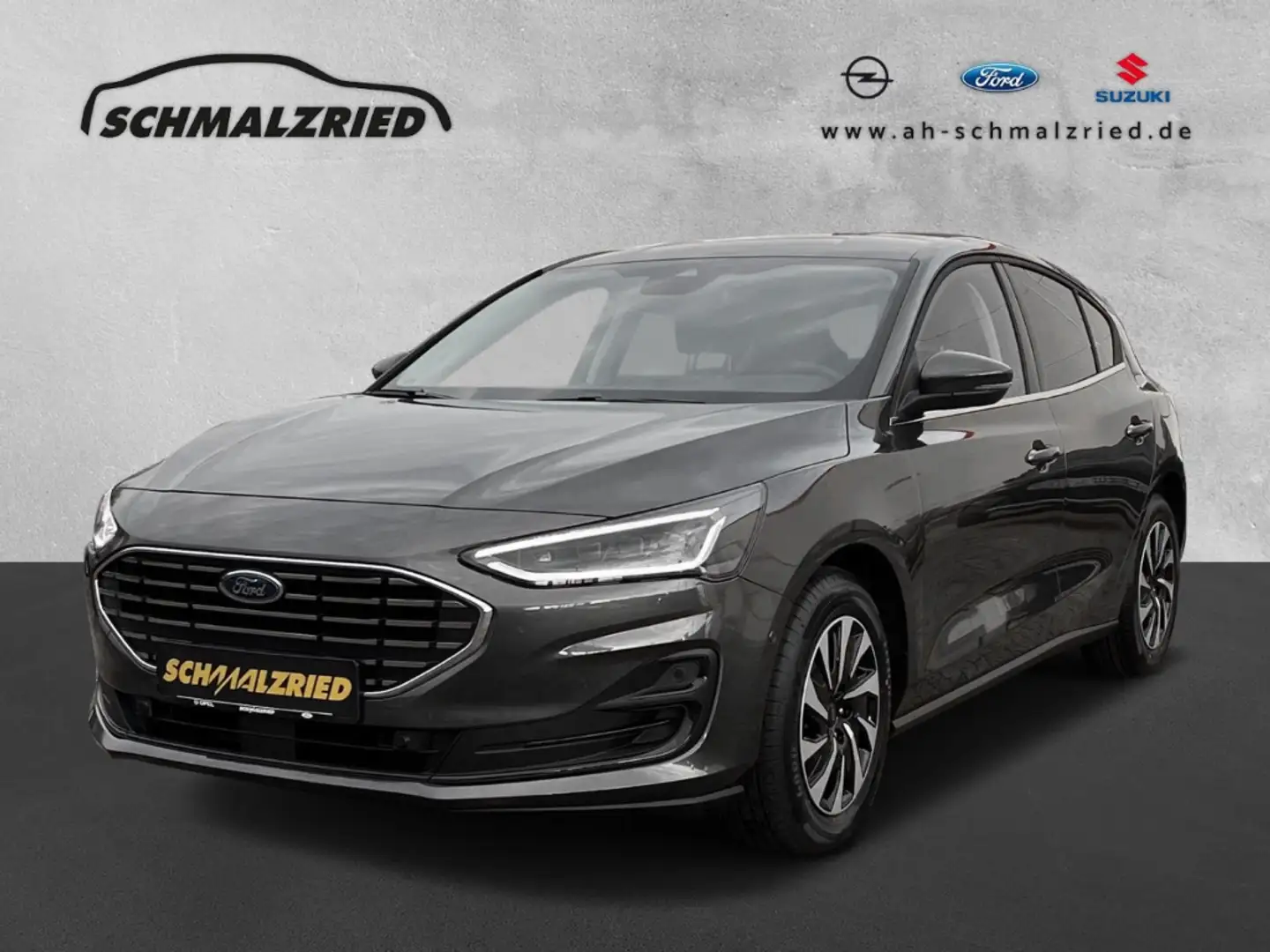 Ford Focus Titanium 1.0 Navi LED Kurvenlicht Apple CarPlay An Grijs - 1